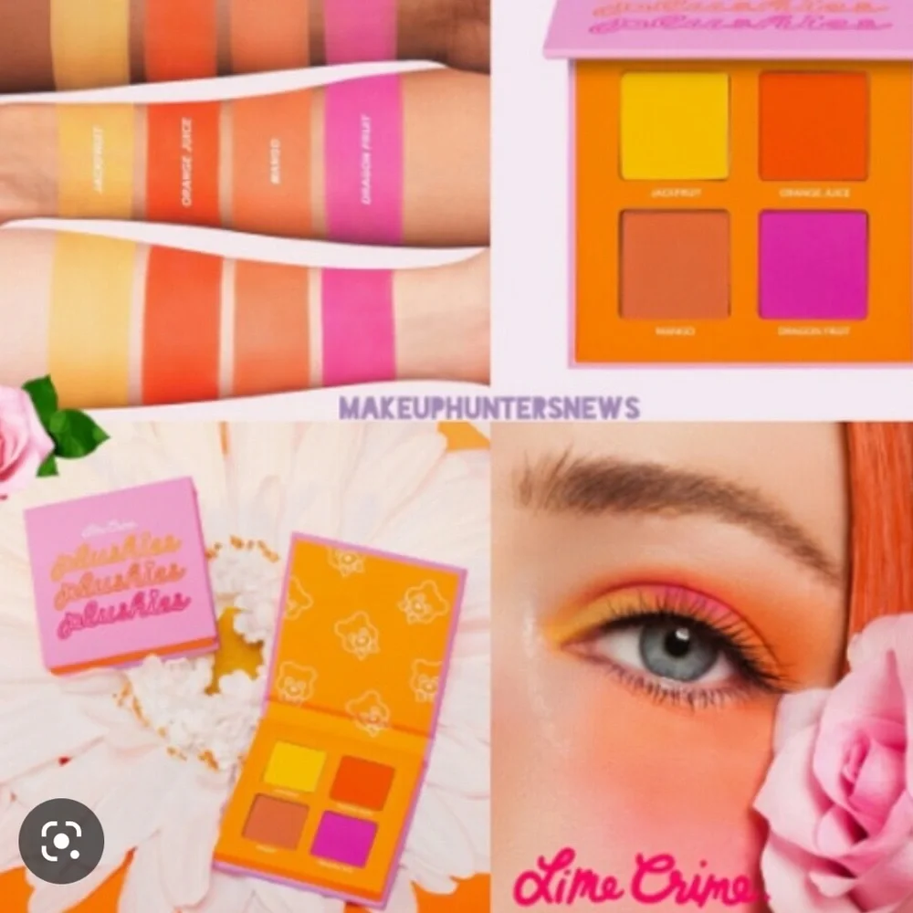 🌙🎃Lime Crime Freshly Squeezed Plushies Palette